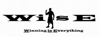 WISE WINNING IS EVERYTHING logo