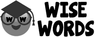 WISE WORDS WW logo