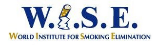 W.I.S.E. WORLD INSTITUTE FOR SMOKING ELIMINATION logo