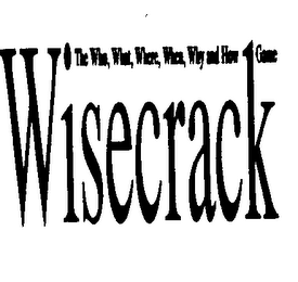 WISECRACK WHO WHAT WHERE WHEN HOW logo