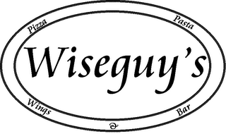 WISEGUY'S PIZZA PASTA WINGS & BAR logo