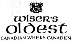 WISER'S OLDEST CANADIAN WHISKY CANADIEN logo