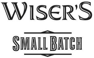 WISER'S SMALL BATCH logo