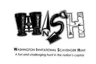 WISH WASHINGTON INVITATIONAL SCAVENGER HUNT A FUN AND CHALLENGING HUNT IN THE NATION'S CAPITAL logo