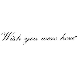 WISH YOU WERE HERE logo