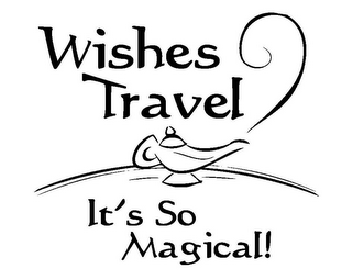 WISHES TRAVEL IT'S SO MAGICAL! logo