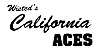 WISTED'S CALIFORNIA ACES logo