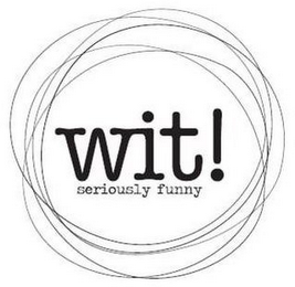 WIT! SERIOUSLY FUNNY logo