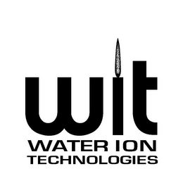 WIT WATER ION TECHNOLOGIES logo