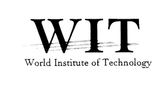 WIT WORLD INSTITUTE OF TECHNOLOGY logo