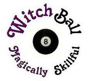 WITCH BALL MAGICALLY SKILLFUL 8 logo