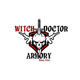 WITCH DOCTOR ARMORY SINE PARI logo
