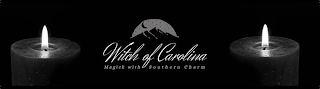 WITCH OF CAROLINA MAGICK WITH SOUTHERN CHARM logo