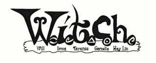 W.I.T.C.H. WILL IRMA TARANEE CORNELIA HAY LIN logo