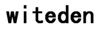 WITEDEN logo