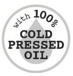 WITH 100% COLD PRESSED OIL logo