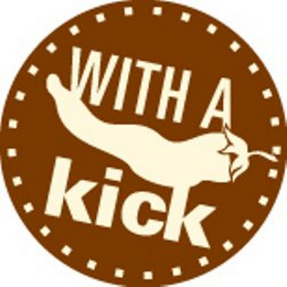 WITH A KICK logo