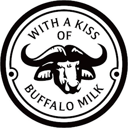 WITH A KISS OF BUFFALO MILK logo