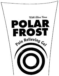 WITH ALOA VERA POLAR FROST PAIN RELIEVING GEL logo