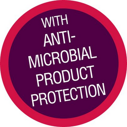 WITH ANTIMICROBIAL PRODUCT PROTECTION logo