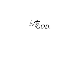 WITH GOD. logo
