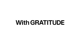 WITH GRATITUDE logo