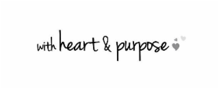 WITH HEART & PURPOSE logo