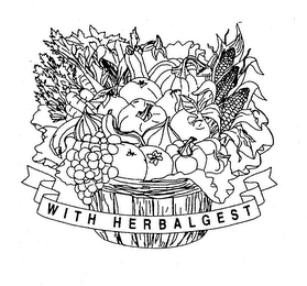 WITH HERBALGEST logo