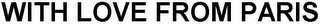 WITH LOVE FROM PARIS logo