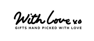 WITH LOVE XO GIFTS HAND PICKED WITH LOVE logo