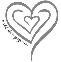 WITH LOVE YOGA CO logo