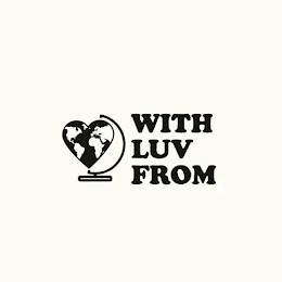 WITH LUV FROM logo