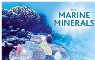 WITH MARINE MINERALS logo