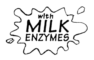WITH MILK ENZYMES logo