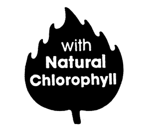 WITH NATURAL CHLOROPHYLL logo