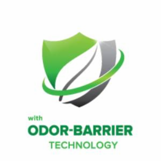 WITH ODOR-BARRIER TECHNOLOGY logo