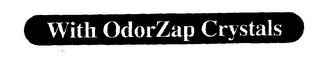 WITH ODORZAP CRYSTALS logo