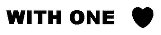 WITH ONE logo