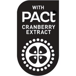 WITH PACT CRANBERRY EXTRACT logo