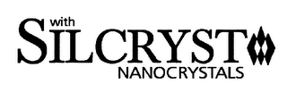 WITH SILCRYST NANOCRYSTALS logo