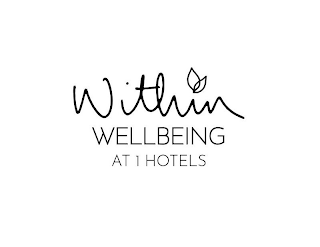 WITHIN WELLBEING AT 1 HOTELS logo