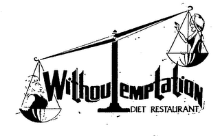 WITHOUT TEMPTATION DIET RESTAURANT logo