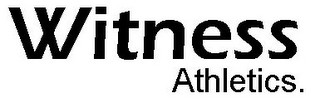 WITNESS ATHLETICS. logo