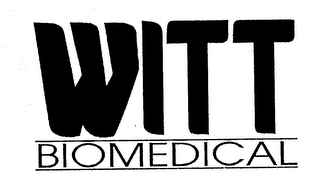 WITT BIOMEDICAL logo