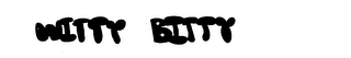 WITTY BITTY logo