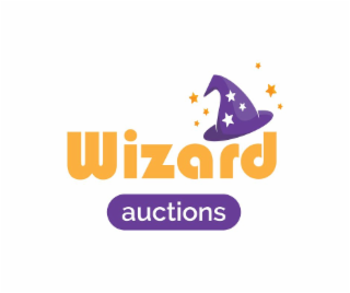 WIZARD AUCTIONS logo