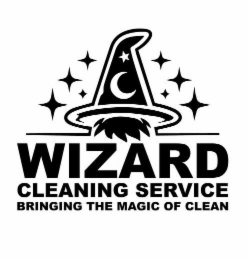 WIZARD CLEANING SERVICE BRINGING THE MAGIC OF CLEAN logo
