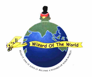 WIZARD OF THE WORLD READ IT. LIVE IT. LOVE IT. BECOME A WIZARD OF YOUR WORLD. logo