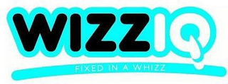 WIZZIQ FIXED IN A WHIZZ logo