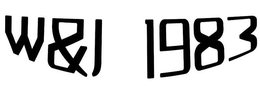 W&J 1983 logo